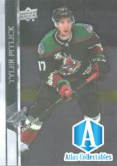 2020-21 Upper Deck Hockey Clear Cut Parallel #508 Tyler Pitlick